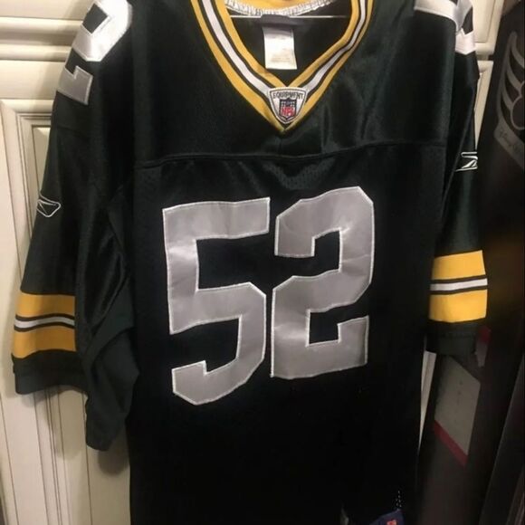 Reebok On Field NFL MATTHEW Blue Gold Sewn Jersey Size 52 - Picture 7 of 8